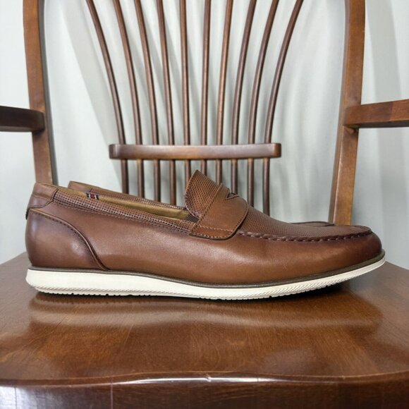 Florsheim Other - Florsheim Orthotic Men’s Slip On Dress Shoes Loafers Brown Size 13 Office Comfy